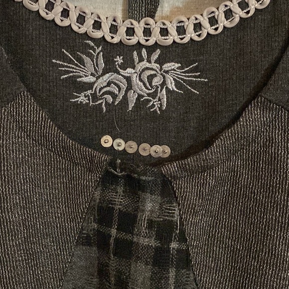 BNWOT Gorgeous Angels Never Die Boho Wool Blend Dress with Pockets Size Small - Picture 4 of 9